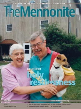 June 2012 cover of The Mennonite June 2012 cover of The Mennonite