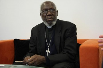 Bishop Emeritus Paride Taban, a long-term friend of Mennonite Central Committee, recently won a U.N. award for peace work he did in South Sudan. (Photo courtesy of Håvard Kleppa, the Oslo Center)