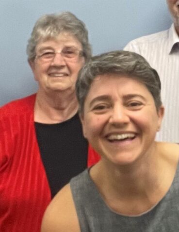 Ann Marie Biermaier, OSB and Samantha Lioi