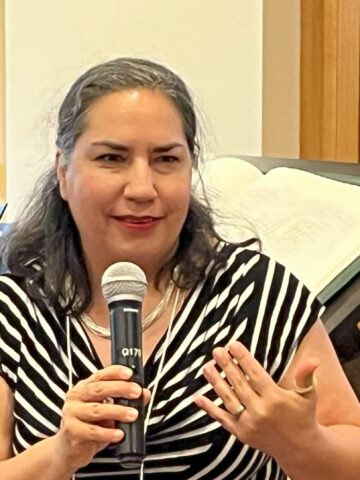 Sarah Augustine speaks at Bridgefolk 2024