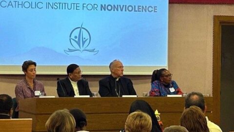 Panel at launch of Catholic Institute for Nonviolence